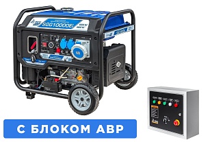 Бензогенератор инверторный SGG 10000Ei с блоком АВР